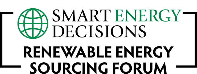 Smart Energy Decisions Renewable Energy Sourcing Forum – East