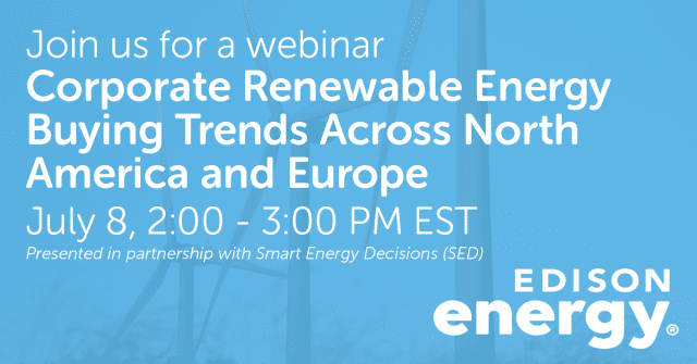 Corporate Renewable Energy Buying Trends Across North America and Europe