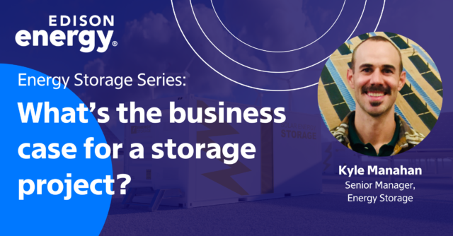 What’s the business case for a storage project?