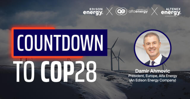 Countdown to COP28 – In Conversation with Damir Ahmovic: “I wouldn’t bet against our capacity to innovate”